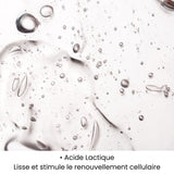 Acide Lactique utilise dans les soins KALYAË ORIGIN, reconnu pour lisser et stimuler le renouvellement cellulaire.