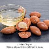 Huile d’Argan utilisée dans les soins KALYAË ORIGIN, reconnue pour réparer et nourrir intensément la peau.